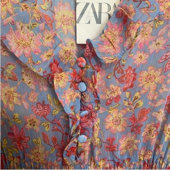Zara Ruffle Floral Mini - Picture 7 of 9